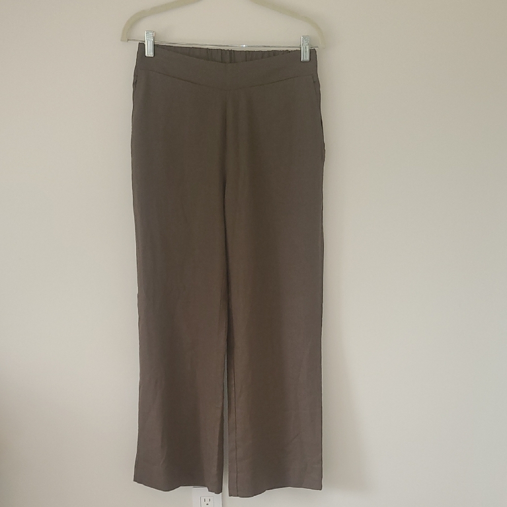 BNWOT Olive Green Linen Pants